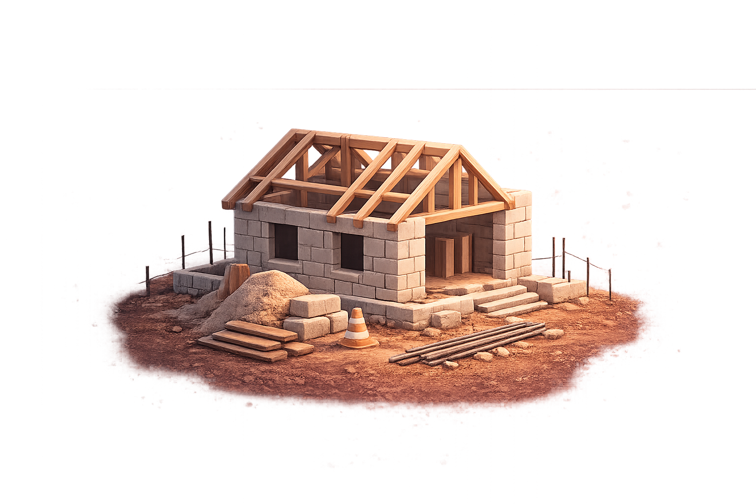 Casa en construcción